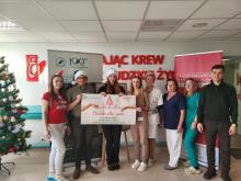 Blisko 25 litrów krwi w ramach akcji „Choinka dla życia”